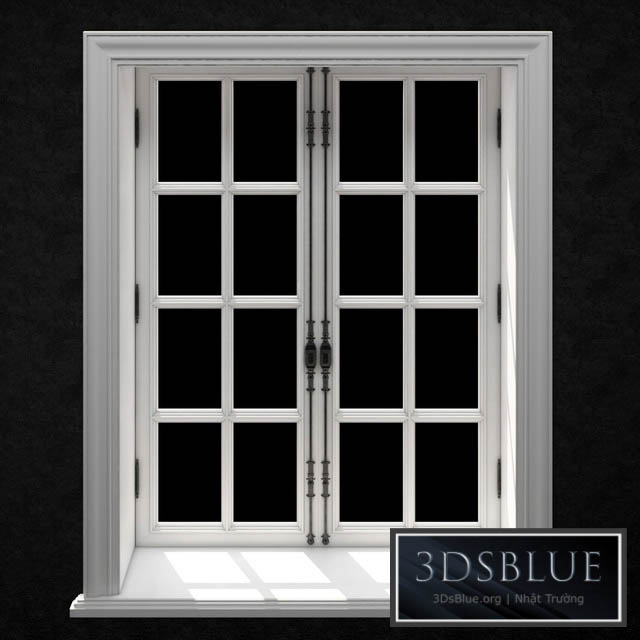 FRENCH WINDOW №1 1500×2000 (CORONA_VRAY) 3DS Max - thumbnail 3