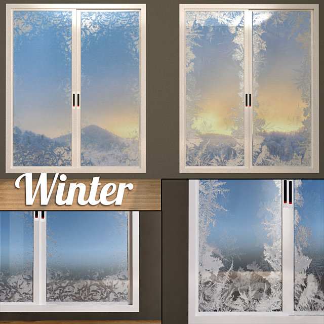 frozen window 3DSMax File - thumbnail 1