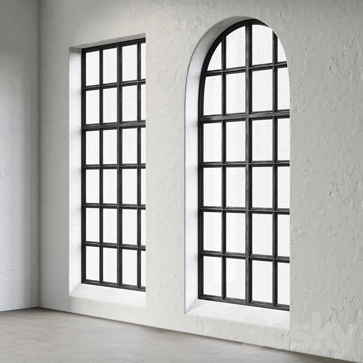 Loft windows 3DS Max - thumbnail 2