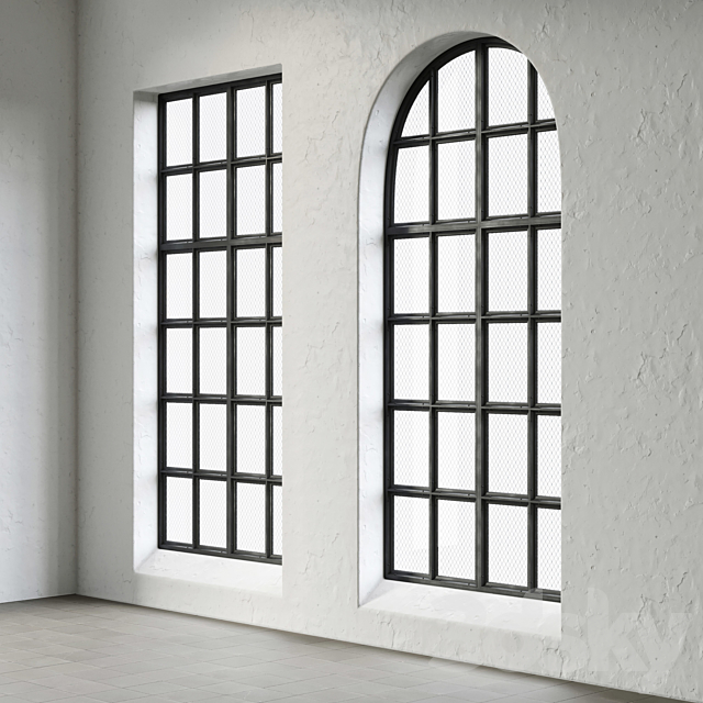 Loft windows 3DSMax File - thumbnail 2