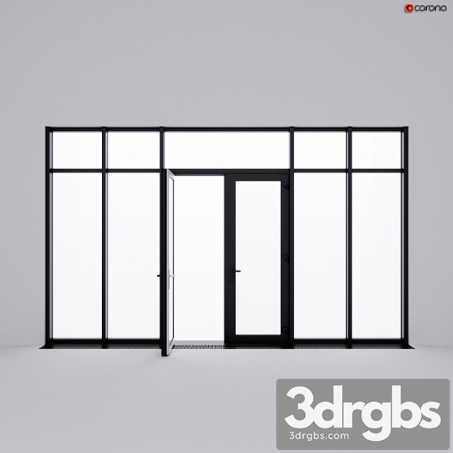 Panoramic glazing 3dsmax Download - thumbnail 1