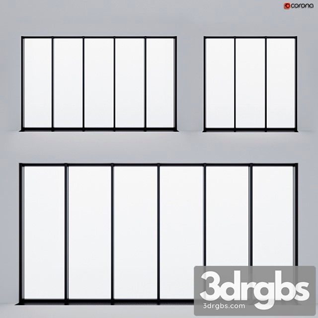 Panoramic glazing_2 3dsmax Download - thumbnail 1