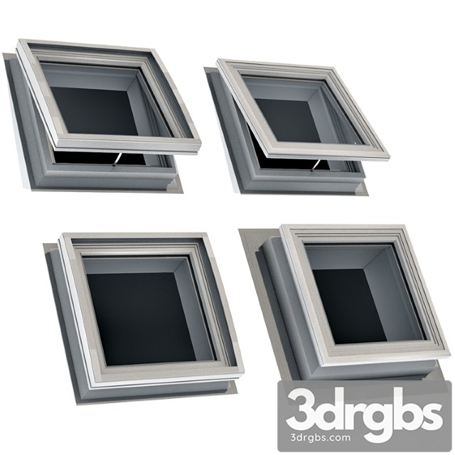 Roof window hatch aerator dormer attic skylights - thumbnail 1