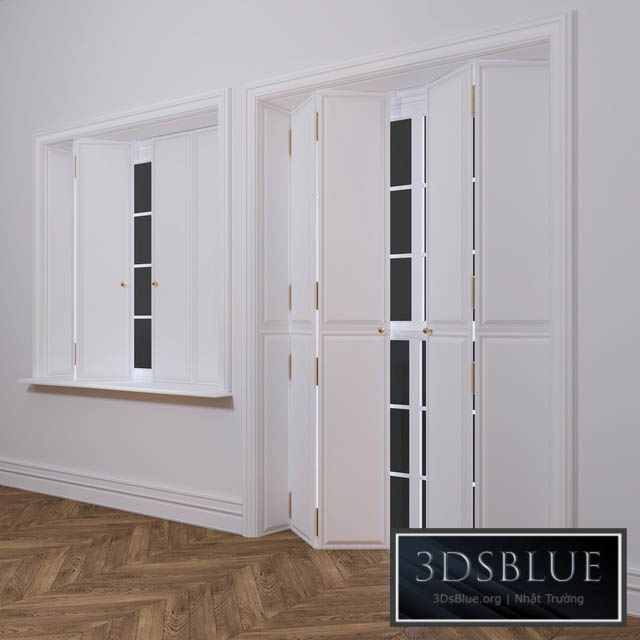 Set of classic windows 3DS Max - thumbnail 3