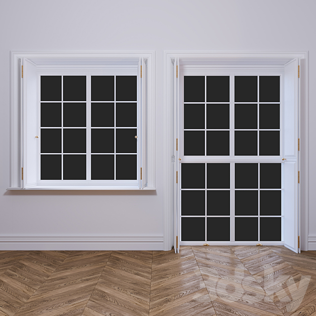 Set of classic windows 3DSMax File - thumbnail 3