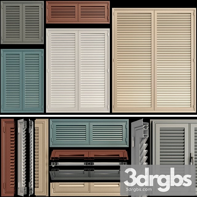 Shutter system for windows and doors - thumbnail 1