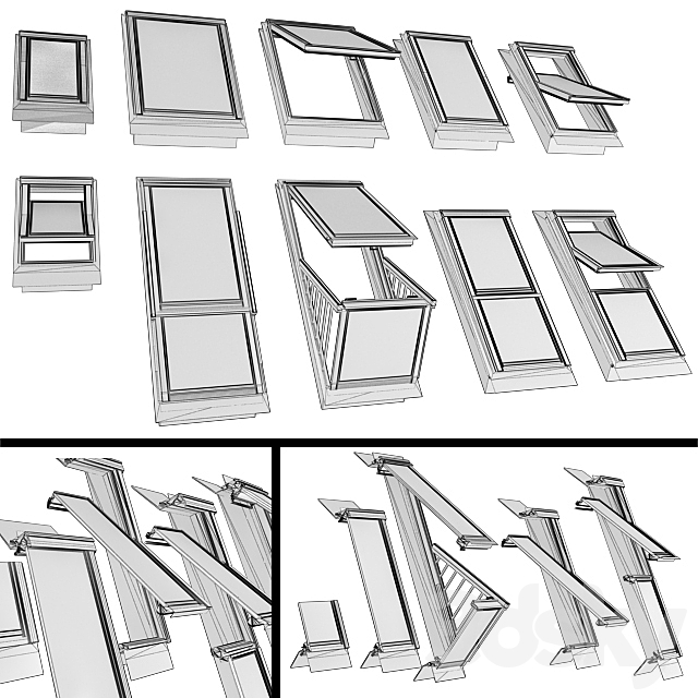 Skylights 3DSMax File - thumbnail 2