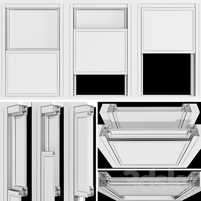 Sliding Windows _ Sliding Windows 3DSMax File - thumbnail 2