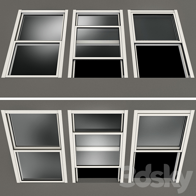 Sliding Windows _ Sliding Windows 3DSMax File - thumbnail 3