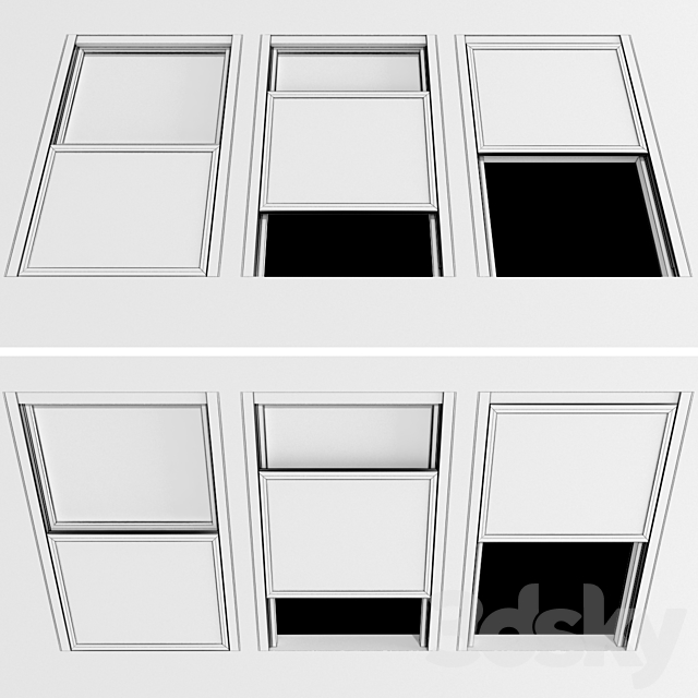 Sliding Windows _ Sliding Windows 3DSMax File - thumbnail 4