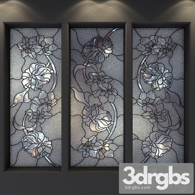 Stained Glass Window 3 3dsmax Download - thumbnail 1