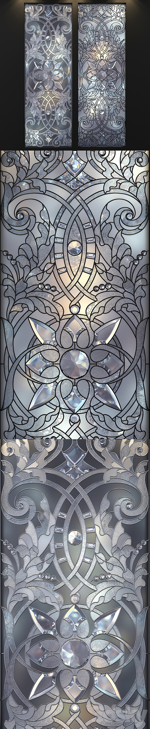 stained-glass window 3DSMax File - thumbnail 2