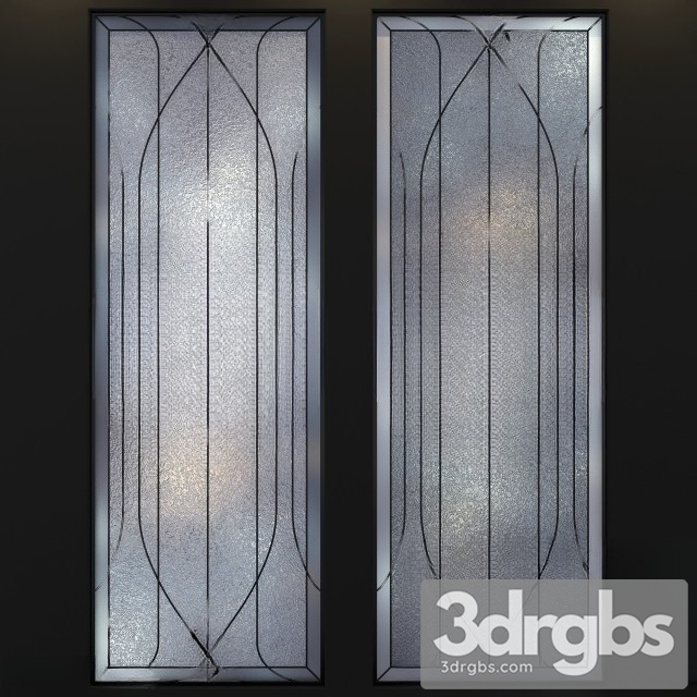 Stained Glass Window Versace 3dsmax Download - thumbnail 1
