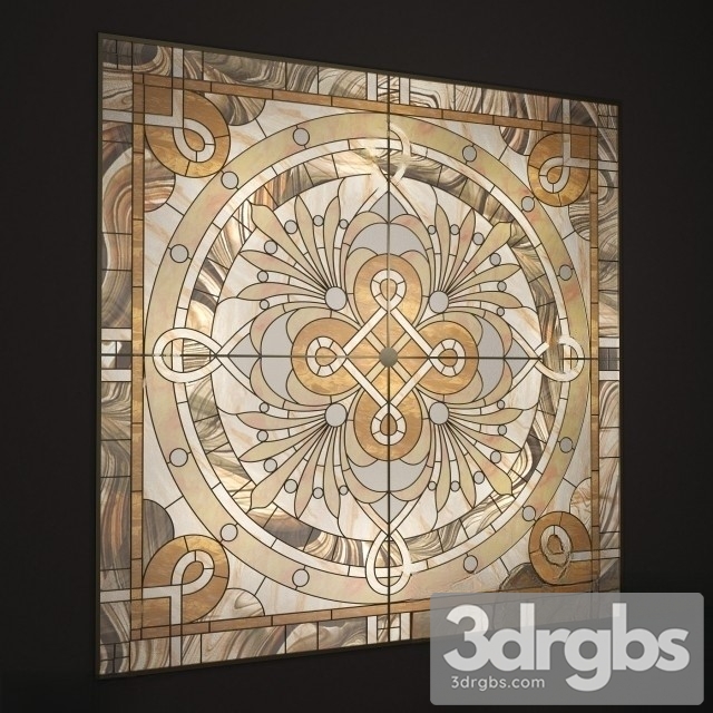 Stained Square 3dsmax Download - thumbnail 1