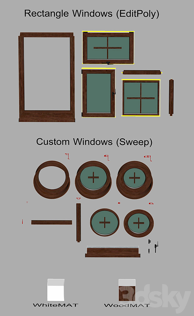 The constructor for creating windows 3ds Max - thumbnail 2