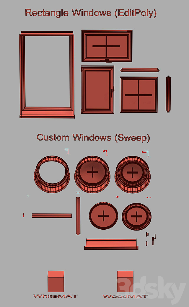 The constructor for creating windows 3ds Max - thumbnail 3