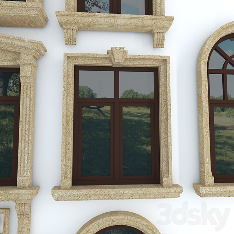 Trim window frames 3DS Max - thumbnail 2