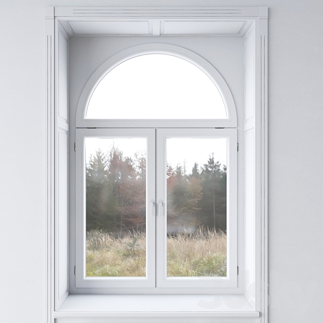 White window 3DSMax File - thumbnail 1