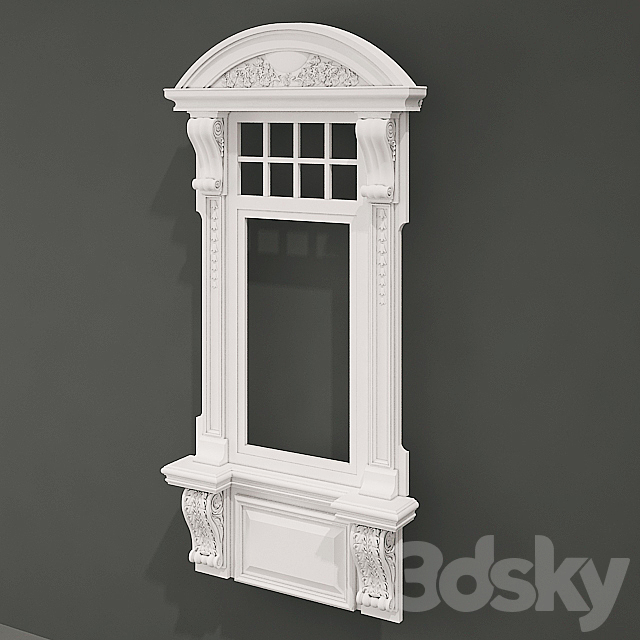 Window assembly type 2 3DSMax File - thumbnail 1