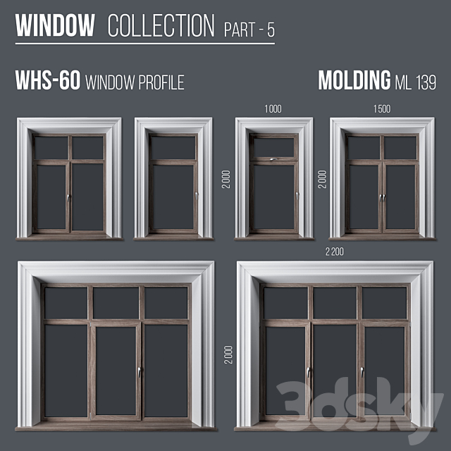 Window Collection Part 5 3DSMax File - thumbnail 2