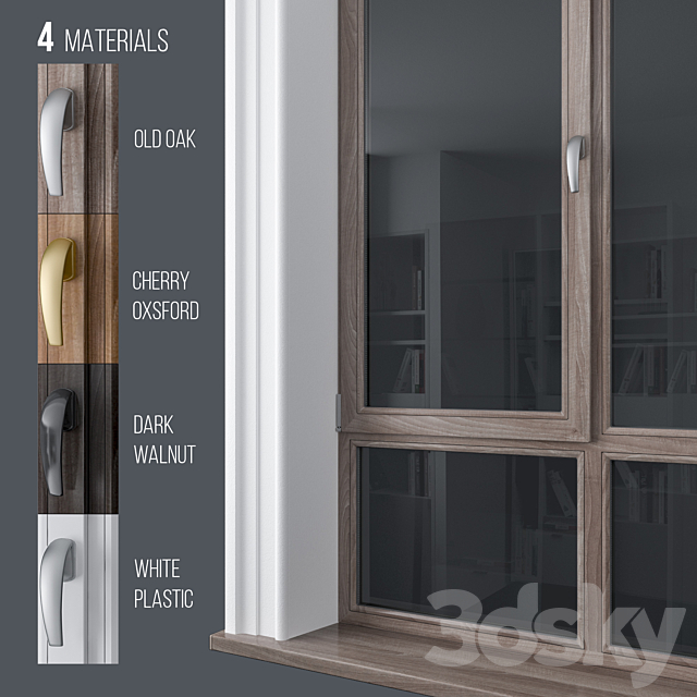 Window Collection Part 7 3DS Max Model - thumbnail 3