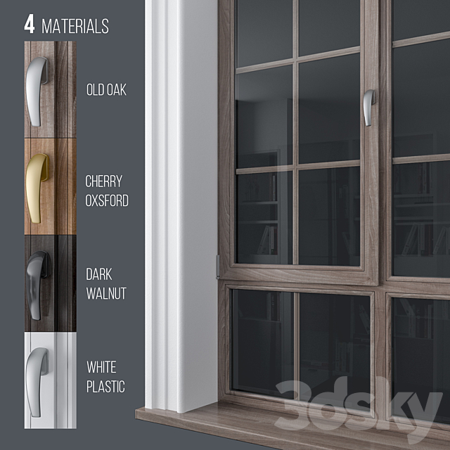 Window Collection Part 8 3DS Max Model - thumbnail 3