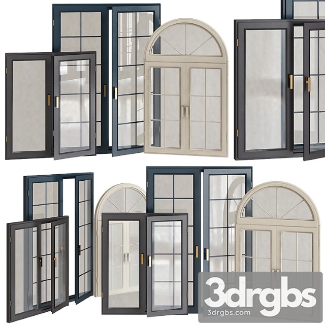 Window collections 2 3dsmax Download - thumbnail 1