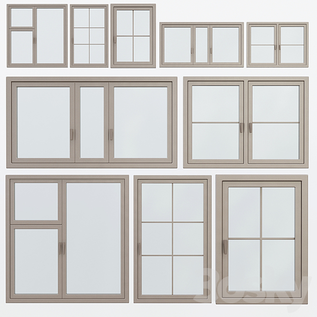 Window Collections No. 7 3DSMax File - thumbnail 1