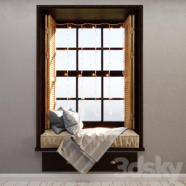 Window decoration 2 3DSMax File - thumbnail 2