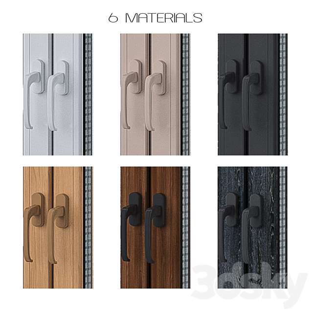 Window Set 3 3DSMax File - thumbnail 3