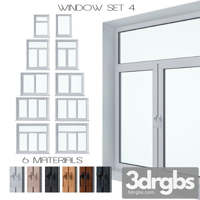 Window set 4 3dsmax Download - thumbnail 1