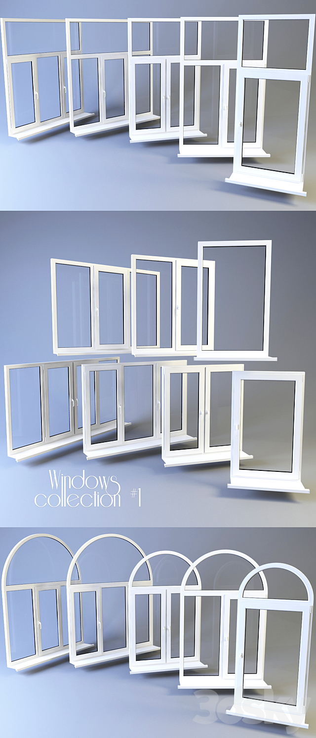 Windows collection # 1 3DSMax File - thumbnail 1