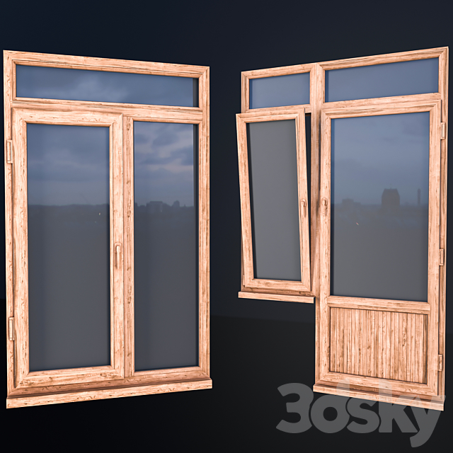 windows01 3DS Max Model - thumbnail 4