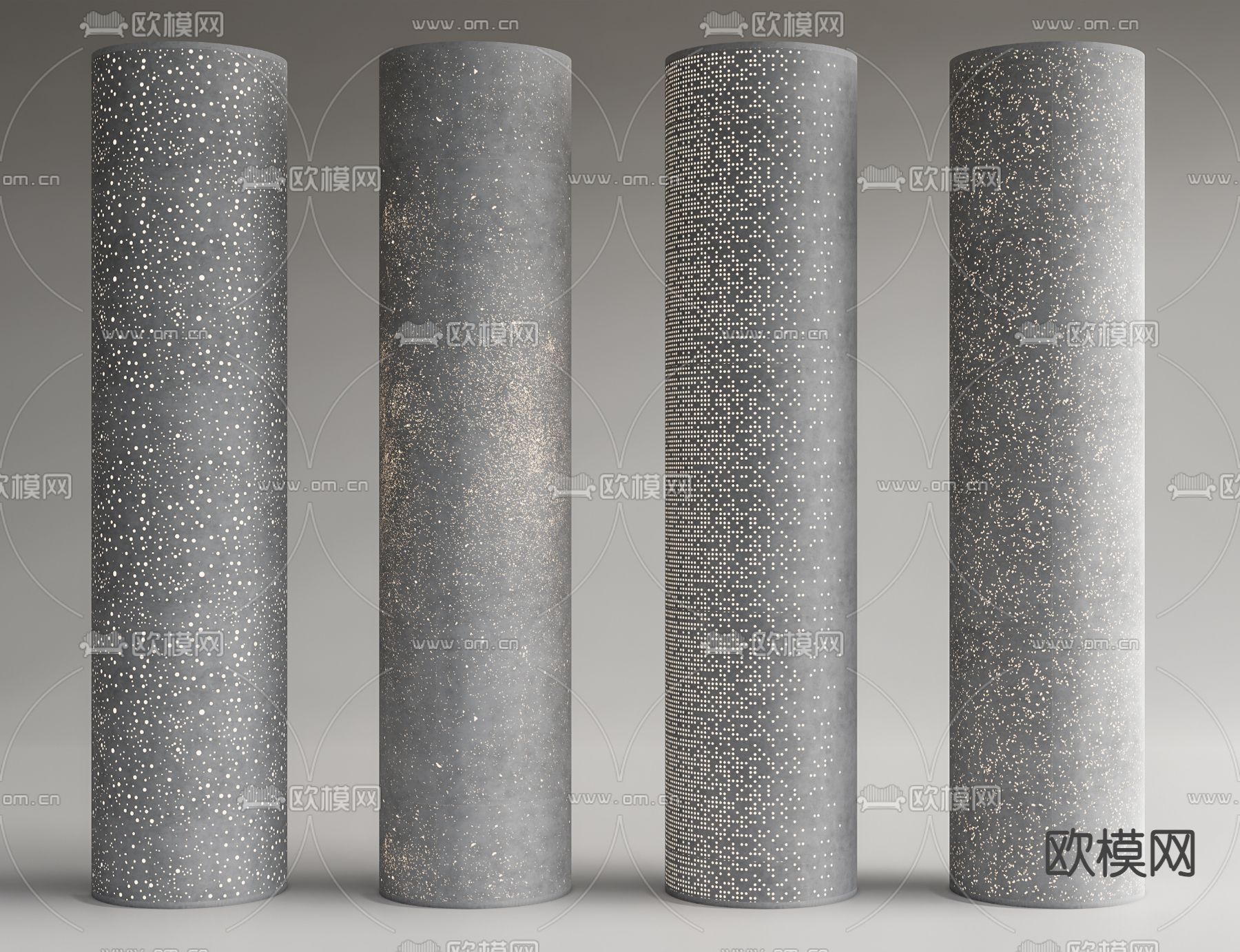 PILLAR 3D MODELS – VRAY / CORONA – 3D MODEL – 555 - thumbnail 1