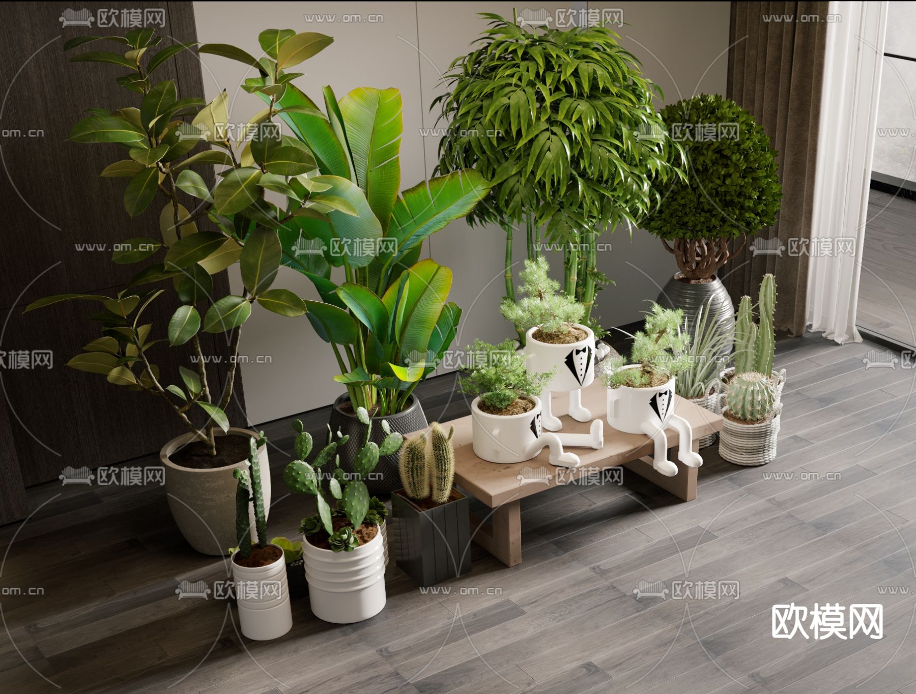 Plant – VRAY / CORONA – 3D MODEL – 481 - thumbnail 1