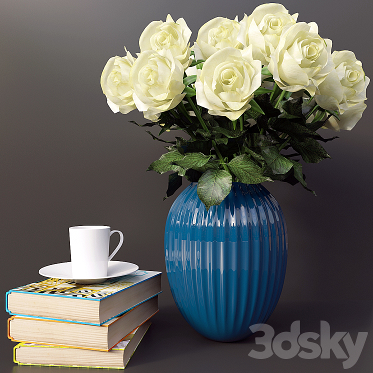 A bouquet of roses 10 3DS Max - thumbnail 1