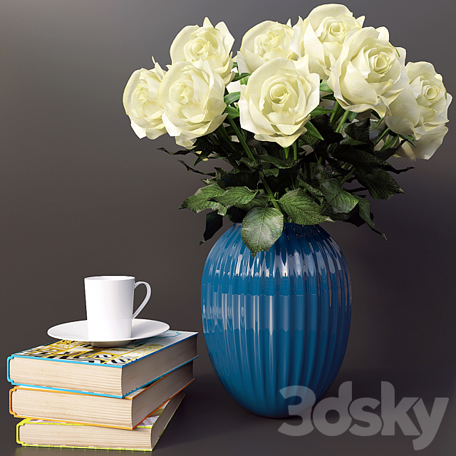 A bouquet of roses 10 3DSMax File - thumbnail 1