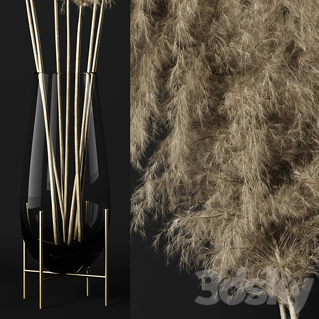 A bunch of pampas 3DS Max Model - thumbnail 2