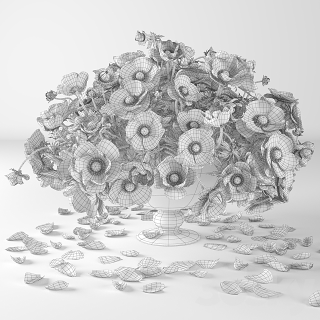 Anemones 3ds Max - thumbnail 3