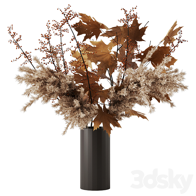 Autumn bouquet 3DS Max - thumbnail 1