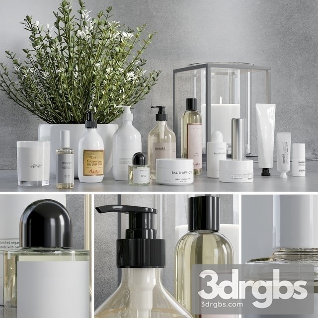 Bathroom Accessories 6 3dsmax Download - thumbnail 1