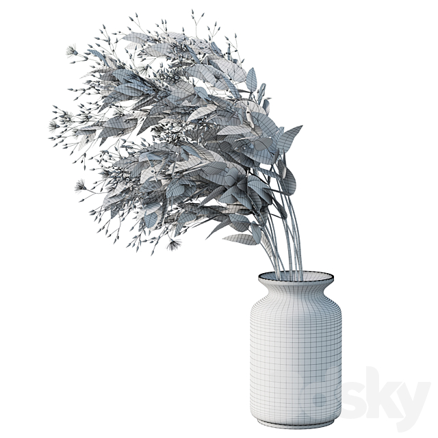 Boquet eucalyptus 3DSMax File - thumbnail 3