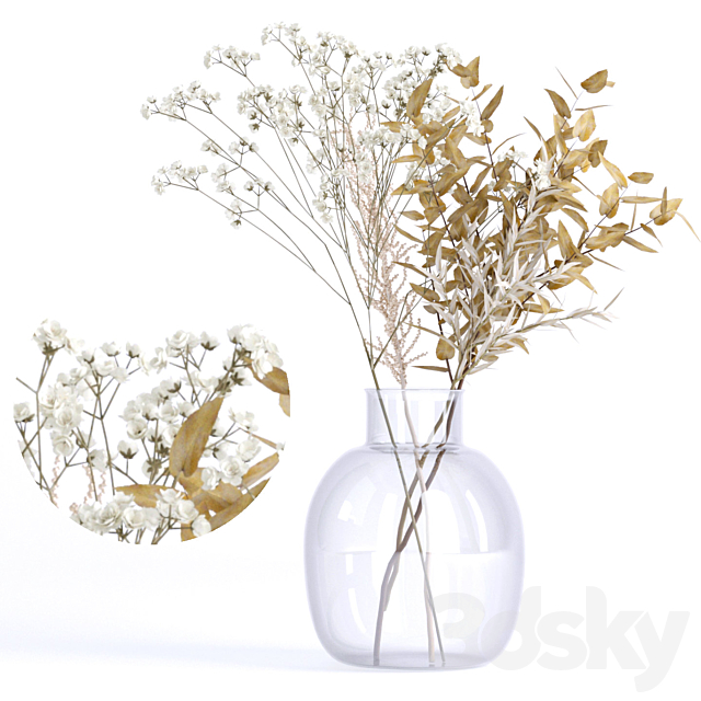 Bouquet 02 3DSMax File - thumbnail 1