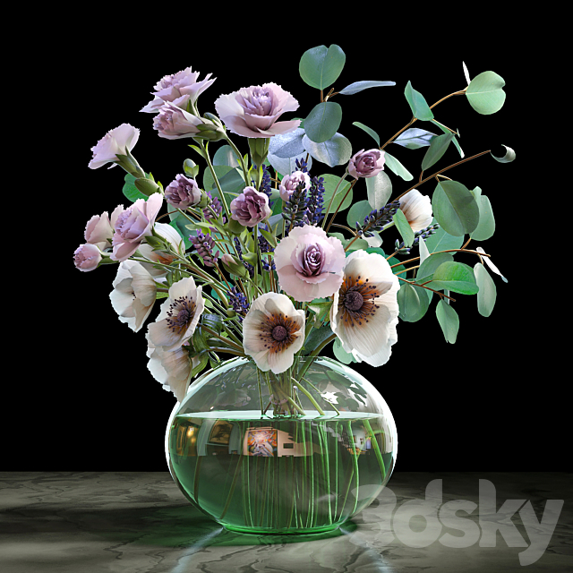 Bouquet 05 3DSMax File - thumbnail 1