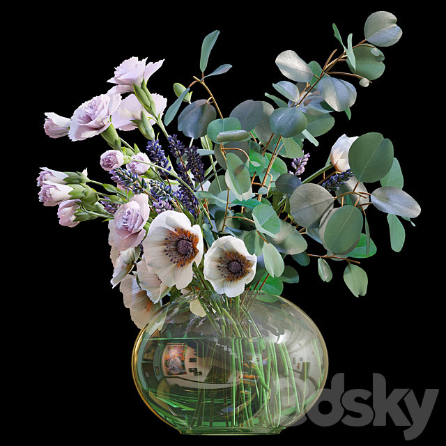 Bouquet 05 3DSMax File - thumbnail 2