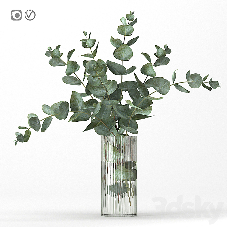 Bouquet 10 3DS Max - thumbnail 1