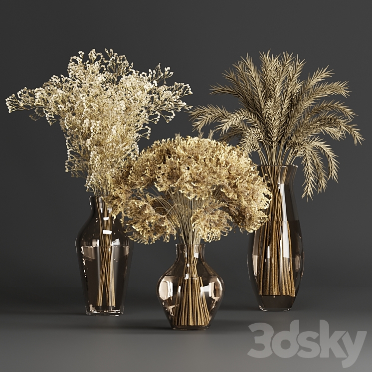 bouquet 12 3DS Max Model - thumbnail 1