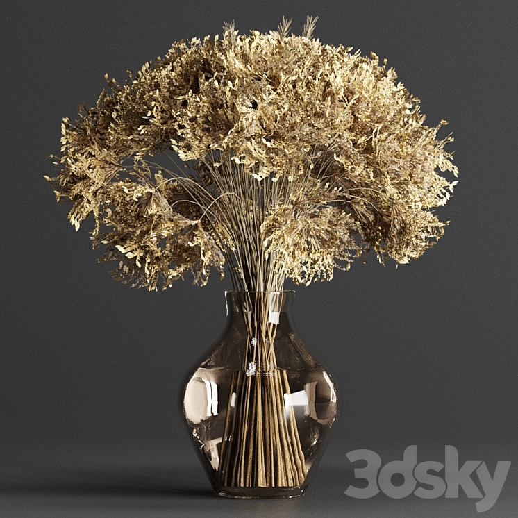 bouquet 12 3DS Max Model - thumbnail 2