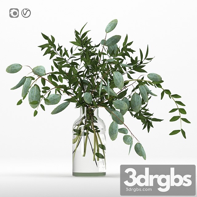 Bouquet 123 3dsmax Download - thumbnail 1