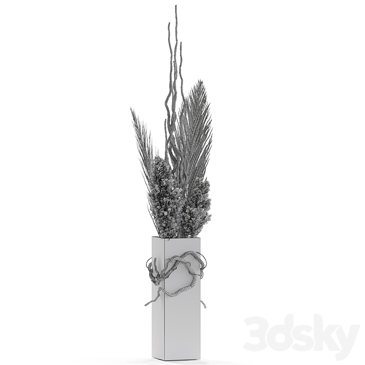 Bouquet 14 3DS Max Model - thumbnail 2